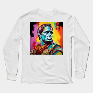Caesar Pop Art 1 Long Sleeve T-Shirt